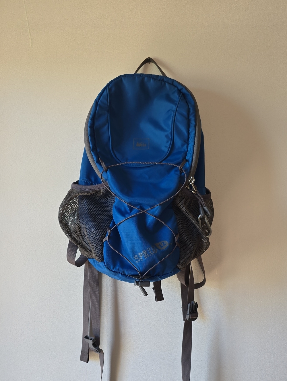 REI Sprig 12 Blue Kid's Daypack Backpack - Lightweight Outdoor Pack